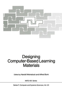Enlarge image Cover: Designing Computer-Based Learning Materials - Springer