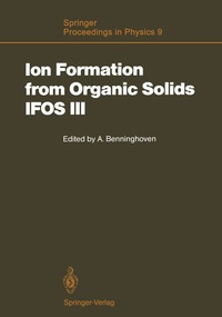 Abbildung von: Ion Formation from Organic Solids (IFOS III) - Springer