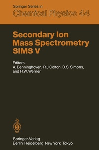 Abbildung von: Secondary Ion Mass Spectrometry SIMS V - Springer