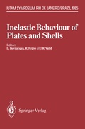 Cover: Inelastic Behaviour of Plates and Shells - Springer
