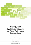 Cover: Biology and Molecular Biology of Plant-Pathogen Interactions - Springer