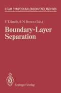 Cover: Boundary-Layer Separation - Springer