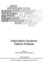 Cover: Information Systems: Failure Analysis - Springer