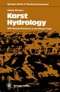 Cover: Karst Hydrology - Springer