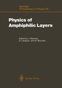 Cover: Physics of Amphiphilic Layers - Springer
