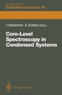 Cover: Core-Level Spectroscopy in Condensed Systems - Springer