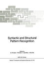 Cover: Syntactic and Structural Pattern Recognition - Springer