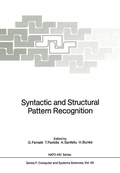 Cover: Syntactic and Structural Pattern Recognition - Springer