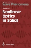Cover: Nonlinear Optics in Solids - Springer