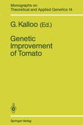 Cover: Genetic Improvement of Tomato - Springer