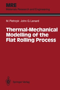 Enlarge image Cover: Thermal-Mechanical Modelling of the Flat Rolling Process - Springer