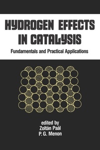 Abbildung von: Hydrogen Effects in Catalysis - CRC Press