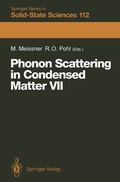 Cover: Phonon Scattering in Condensed Matter VII - Springer