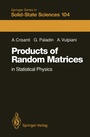 Cover: Products of Random Matrices - Springer