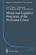 Bild: Motor and Cognitive Functions of the Prefrontal Cortex - Springer