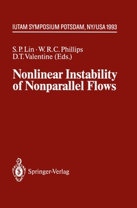 Abbildung von: Nonlinear Instability of Nonparallel Flows - Springer
