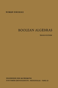 Abbildung von: Boolean Algebras - Springer