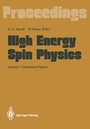 Cover: High Energy Spin Physics - Springer