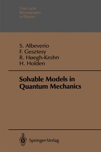 Enlarge image Cover: Solvable Models in Quantum Mechanics - Springer