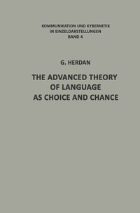 Abbildung von: The Advanced Theory of Language as Choice and Chance - Springer