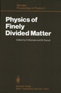 Cover: Physics of Finely Divided Matter - Springer