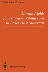 Abbildung von: Crystal Fields for Transition-Metal Ions in Laser Host Materials - Springer
