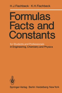 Abbildung von: Formulas, Facts, and Constants - Springer