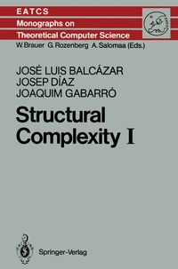 Abbildung von: Structural Complexity I - Springer