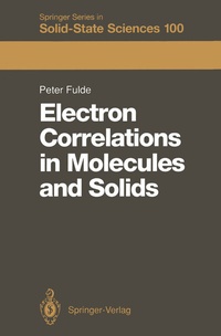 Abbildung von: Electron Correlations in Molecules and Solids - Springer