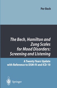 Abbildung von: The Bech, Hamilton and Zung Scales for Mood Disorders: Screening and Listening - Springer