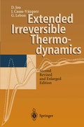 Cover: Extended Irreversible Thermodynamics - Springer