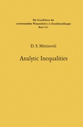 Cover: Analytic Inequalities - Springer