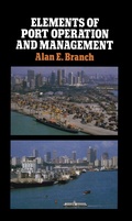 Cover: Elements of Port Operation and Management - Springer
