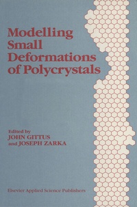 Enlarge image Cover: Modelling Small Deformations of Polycrystals - Springer