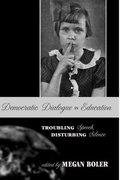 Cover: Democratic Dialogue in Education - Peter Lang Verlag