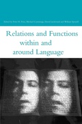Cover: Relations and Functions within and around Language - Continuum International Publishing Group Ltd.