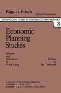 Cover: Economic Planning Studies - Springer