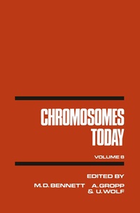 Enlarge image Cover: Chromosomes Today - Springer