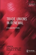 Cover: Trade Unions in Renewal - Routledge
