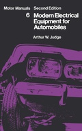 Cover: Modern Electrical Equipment for Automobiles - Springer