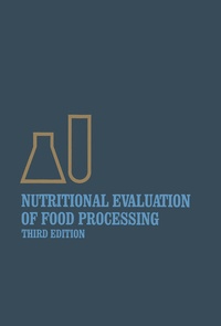 Enlarge image Cover: Nutritional Evaluation of Food Processing - Springer