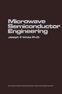 Cover: Microwave Semiconductor Engineering - Springer