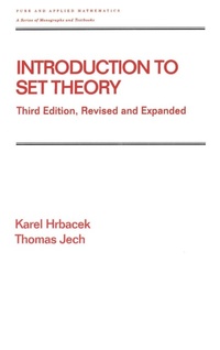 Abbildung von: Introduction to Set Theory, Revised and Expanded - CRC Press
