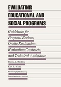 Cover: Evaluating Educational and Social Programs - Springer