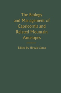 Abbildung von: The Biology and Management of Capricornis and Related Mountain Antelopes - Springer