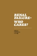 Cover: Renal Failure- Who Cares? - Springer