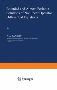 Abbildung von: Bounded and Almost Periodic Solutions of Nonlinear Operator Differential Equations - Springer