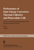 Cover: Performance of Solar Energy Converters: Thermal Collectors and Photovoltaic Cells - Springer