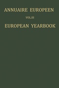 Cover: European Yearbook - Springer