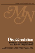 Cover: Disaggregation - Springer